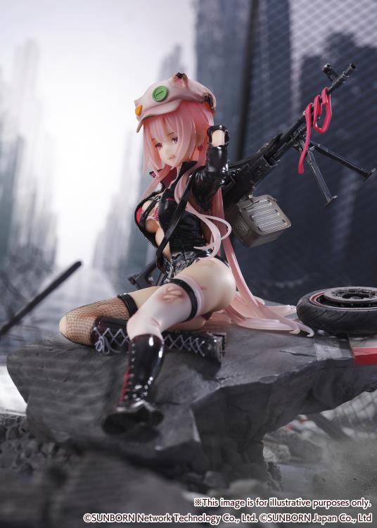 Girls' Frontline UKM-2000 Gale Lightning (Wounded Ver.) 1/7 Scale Shibuya Scramble Figure