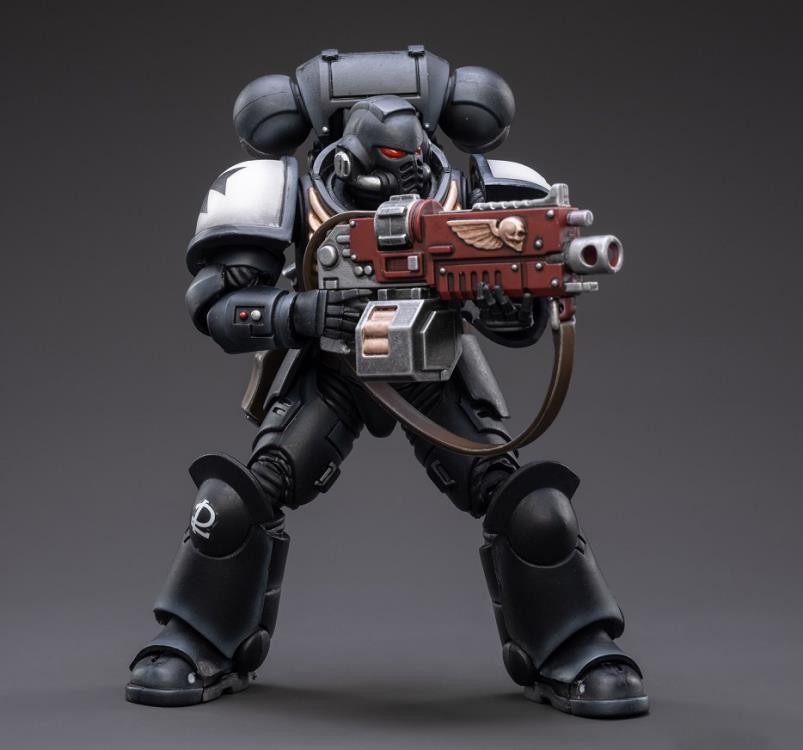 Warhammer 40k Black Templars Assault Intercessor Outriders Brother Valtus 1/18 Scale Action Figure