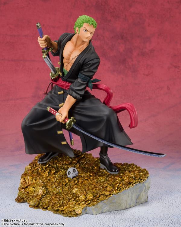 One Piece FiguartsZERO Roronoa Zoro (WT100 Commemorative: Daikaizoku Hyakkei)