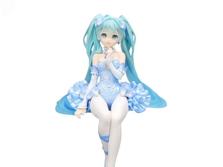 Vocaloid Hatsune Miku (Flower Fairy Nemophila Pail Blue Color Ver.) Noodle Stopper Figure