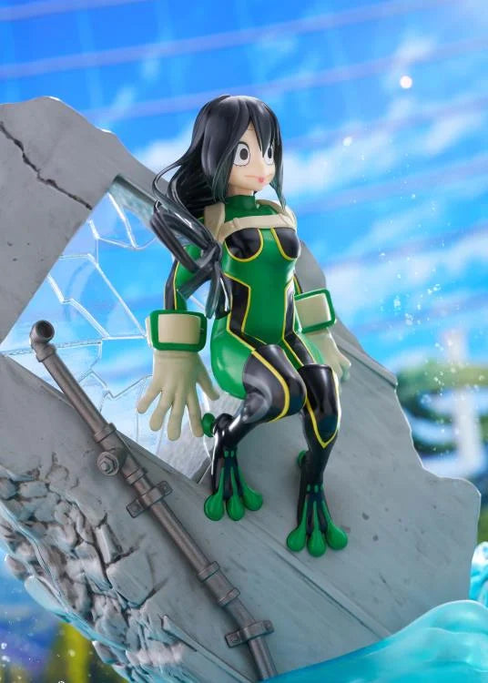 My Hero Academia Dressta Tsuyu Asui Figure