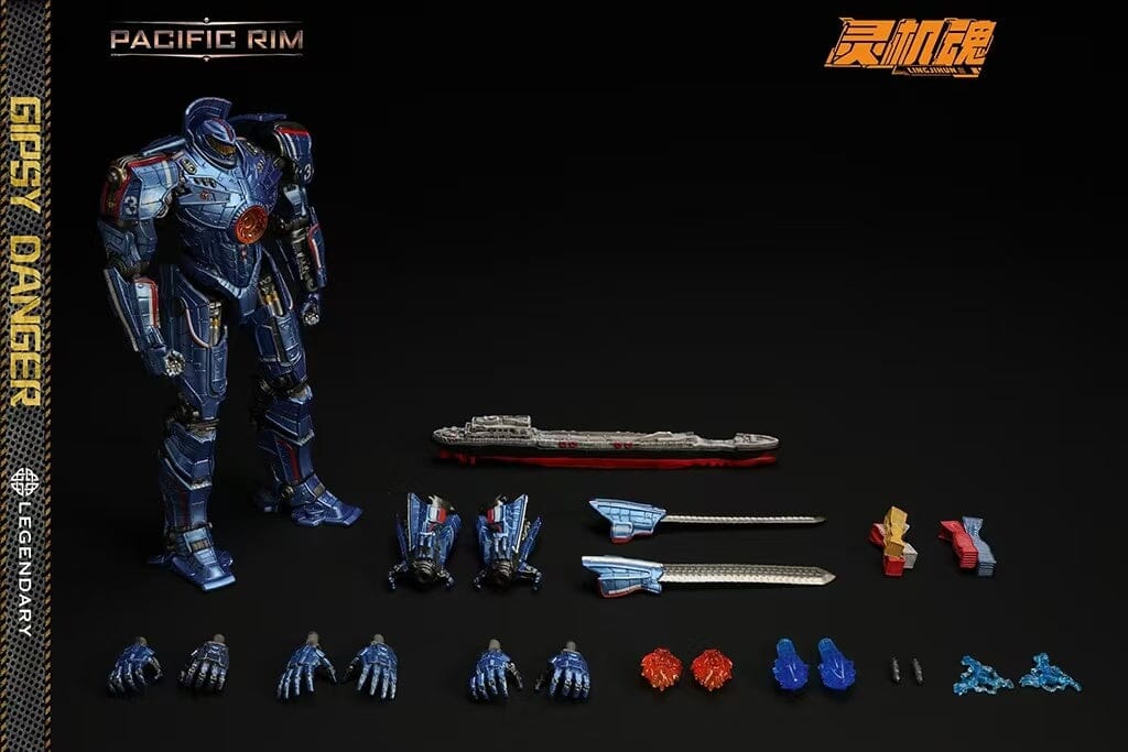 Pacific Rim Gipsy Danger 1/12 Scale Action Figure