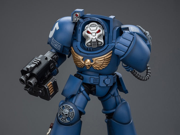 Warhammer 40K Ultramarines Terminator Squad Terminator with Storm Bolter 1/18 Scale Action Figure