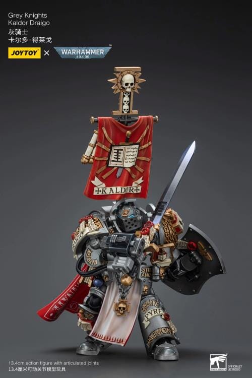 Warhammer 40k Grey Knights Kaldor Draigo 1/18 Scale Action Figure