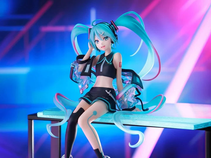 Vocaloid Neon Cyber Hatsune Miku Noodle Stopper Figure