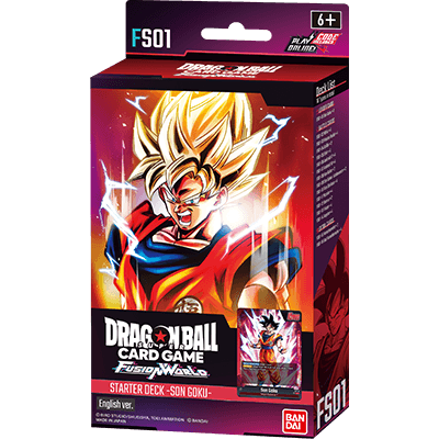 Dragon Ball Super Trading Card Game Fusion World Son Goku Starter Deck