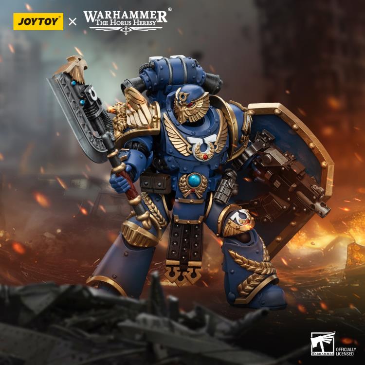 Warhammer The Horus Heresy Ultramarines Invictarus Suzerain Squad Suzerain 1 1/18 Scale Action Figure