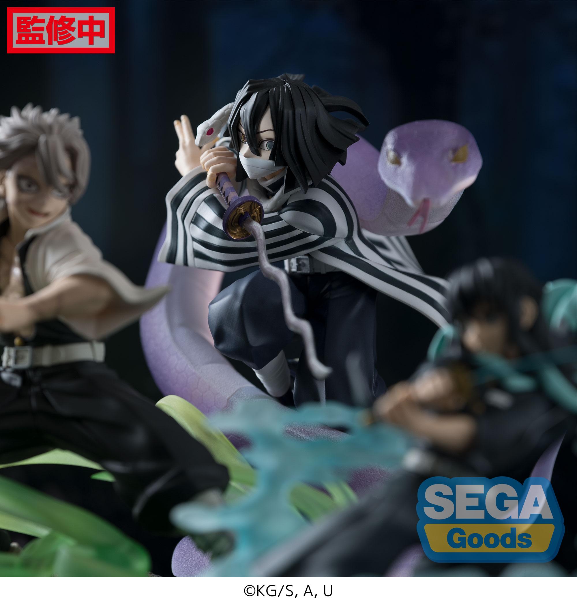 Demon Slayer Kimetsu no Yaiba Xross Link Obanai Iguro (Hashira Training Arc) Figure