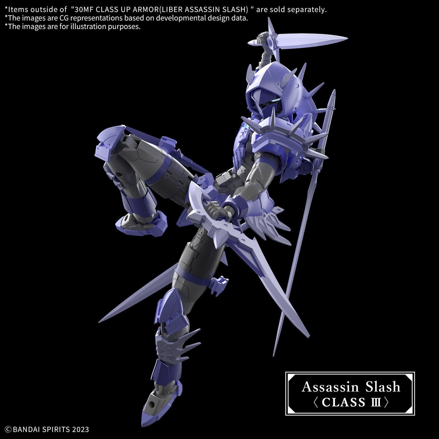 30 Minutes Fantasy Class-Up Armor Liber Assassin Slash Accessory Set