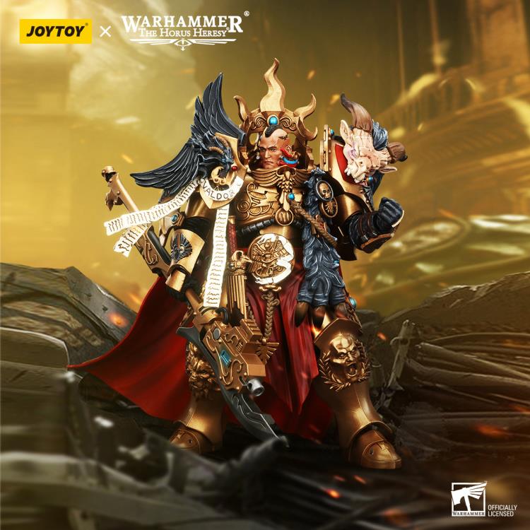 Warhammer The Horus Heresy Legio Custodes Constantin Valdor, Captain-General of the Legio Custodes 1/18 Scale Action Figure