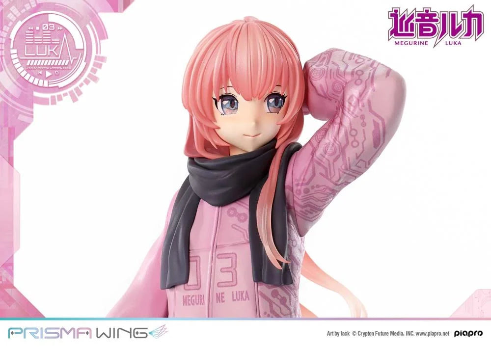 Vocaloid Prisma Wing Megurine Luka (Art by lack) 1/7 Scale Figure