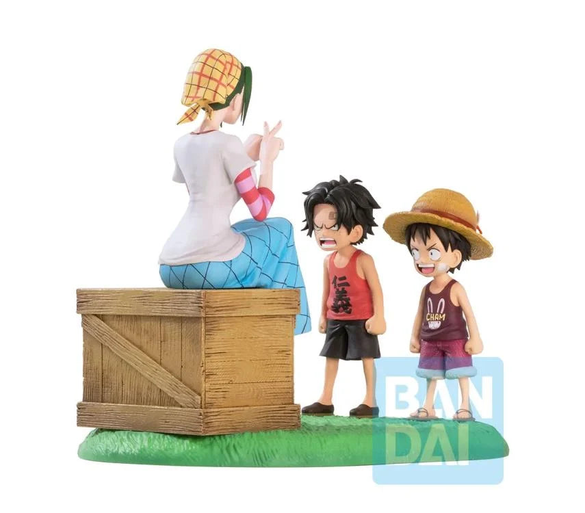 One Piece Ichibansho Revible Moment Memories of Foosha Village (Road to Down) Figure