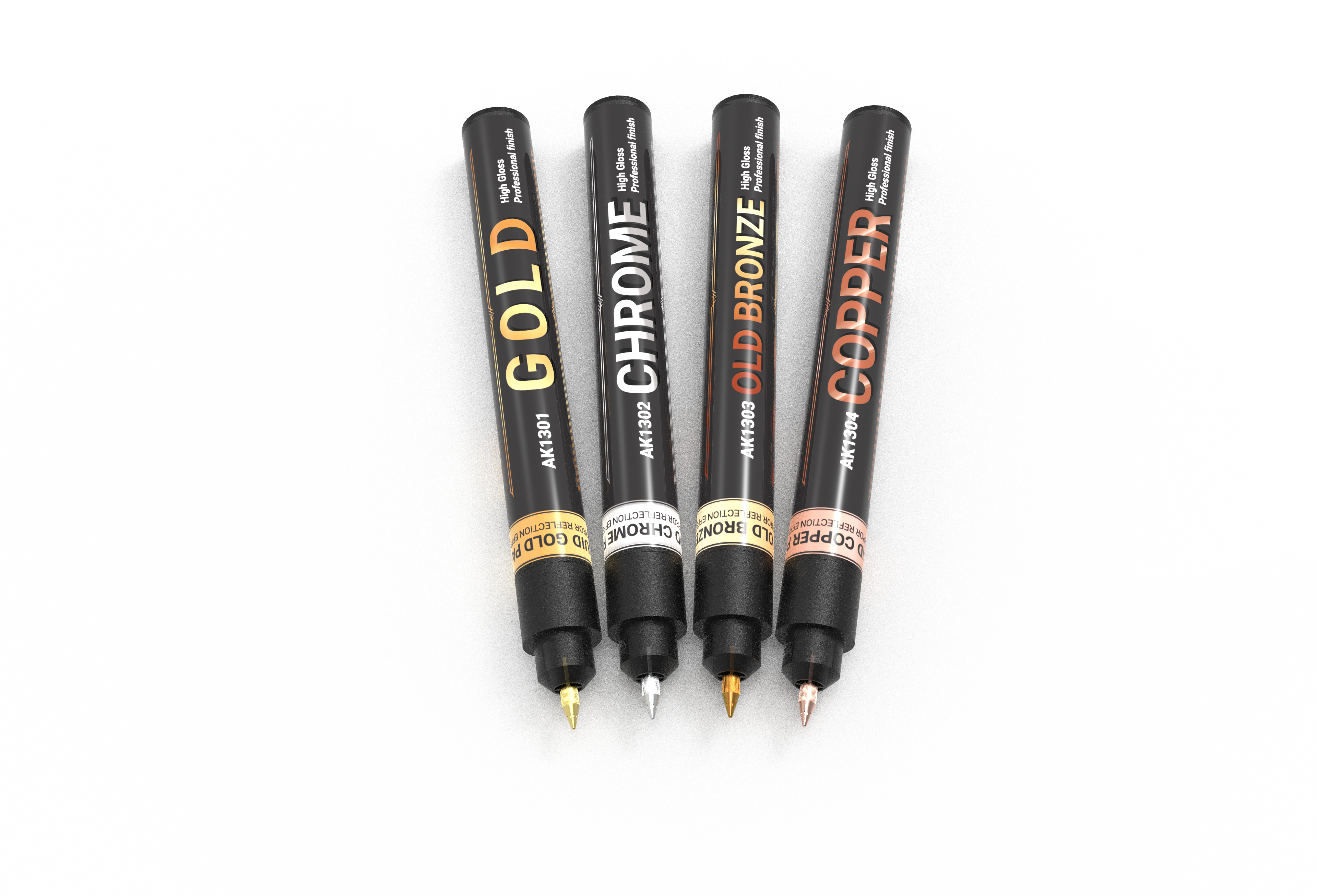 AK Interactive METALLIC MARKERS