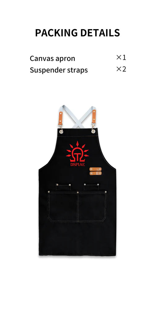 DSPIAE CAN-01 Canvas Working Apron