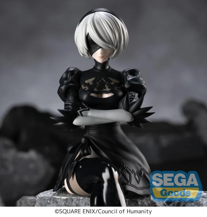 NieR Automata Ver1.1a 2B Premium Perching Figure