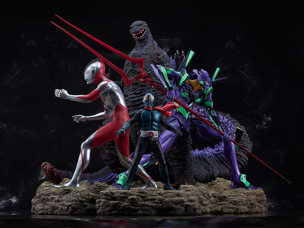 Shin Japan Heroes Universe Set of 4 Statues