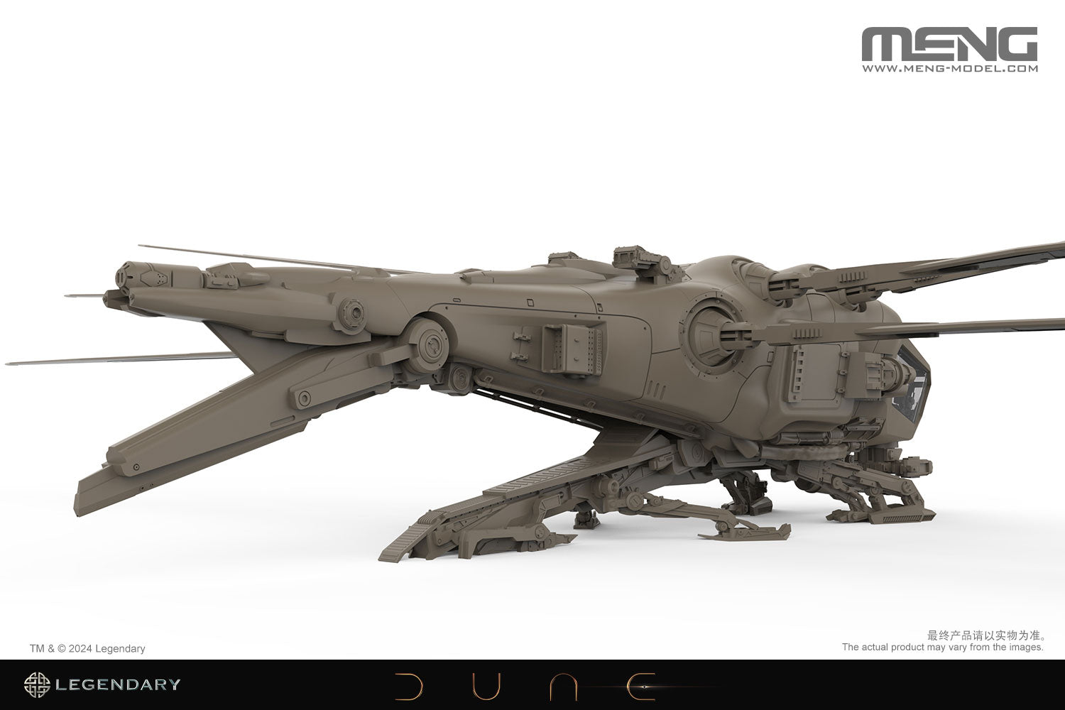 Dune (2021) DS-009 Harkonnen Ornithopter 1/72 Scale Model Kit