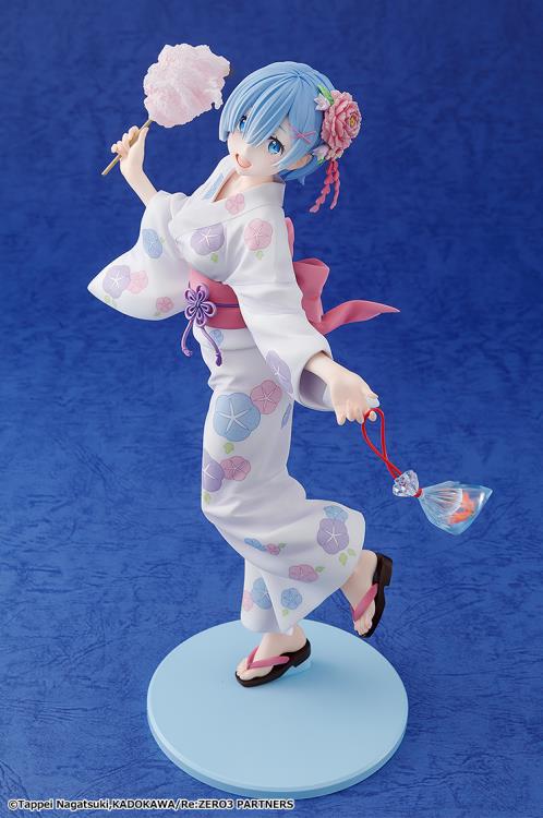 Re Zero Starting Life in Another World KD Colle Rem (Yukata Ver. Renewal Package Edition) 1/7 Scale Figure