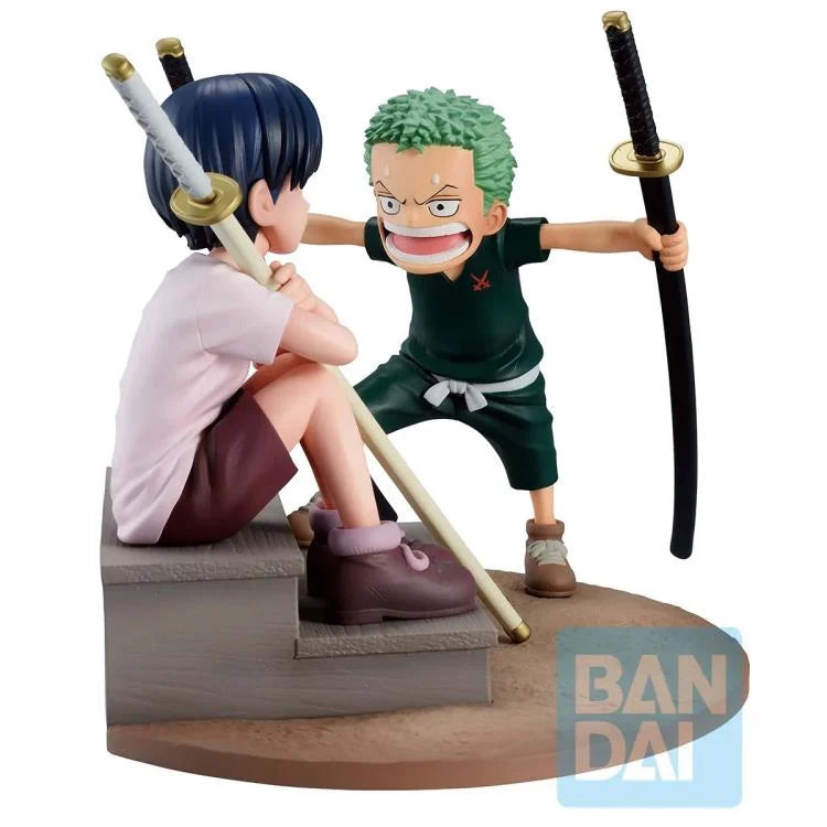 One Piece Ichibansho Revible Moment Roronoa Zoro & Kuina (Road to Down) Figure