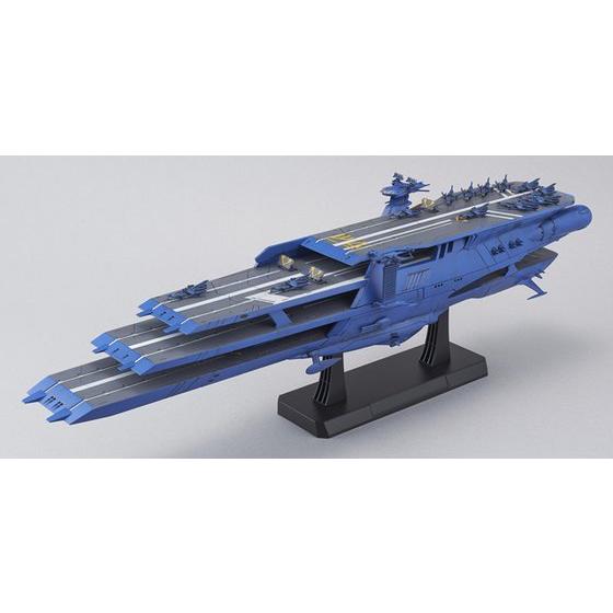 Space Battleship Yamato 2199 Gaiperon Class Aircraft Carrier Schderg 1/1000 Scale Model Kit