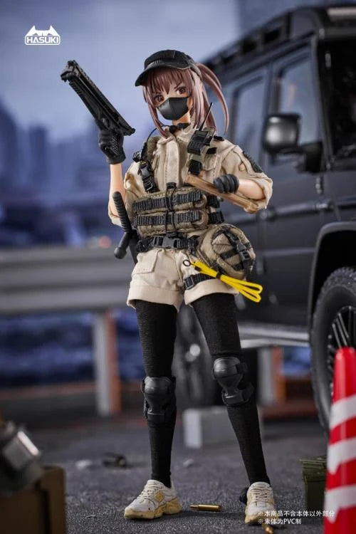 Pocket Art Series Security Guard Hiyo Reizei 1/12 Scale Action Figure