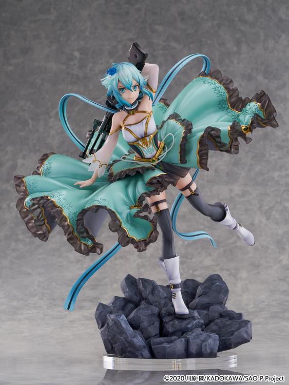 Sword Art Online Sinon (Crystal Dress Ver.) 1/7 Scale Shibuya Scramble Figure