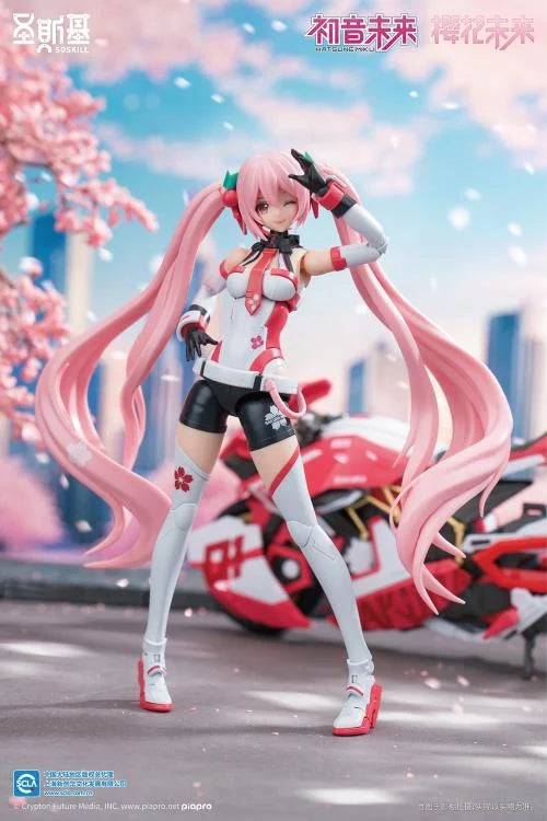 Project Sekai Colorful Stage! feat. Hatsune Miku Sakura Mirai (Pink Sonic Boom Ver.) Model Kit