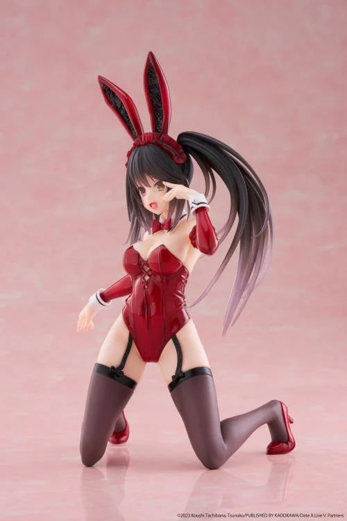 Date A Live V Desktop Cute Kurumi Tokisaki (Bunny Ver.) Figure