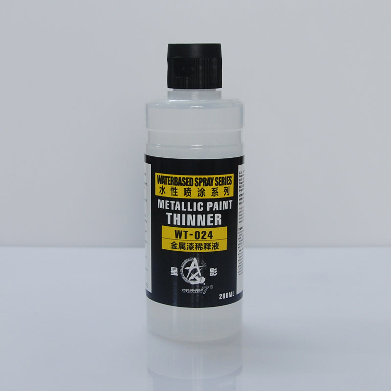 Sunin Acrylic Thinner WT-024: Metallic Paint Thinner 200ML