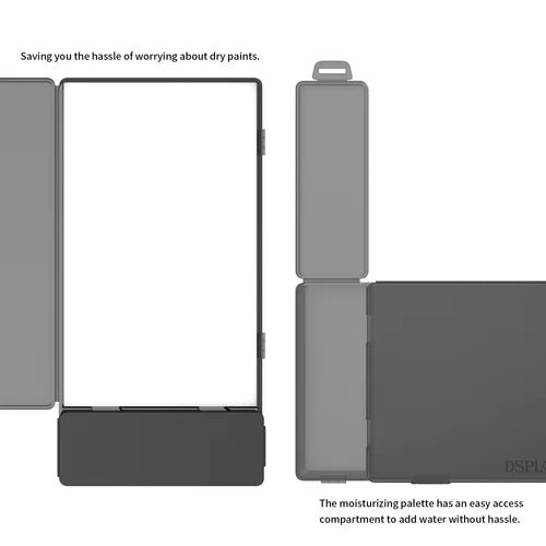 DSPIAE MP-01 Moisture-Retaining Palette for Acrylic Paints