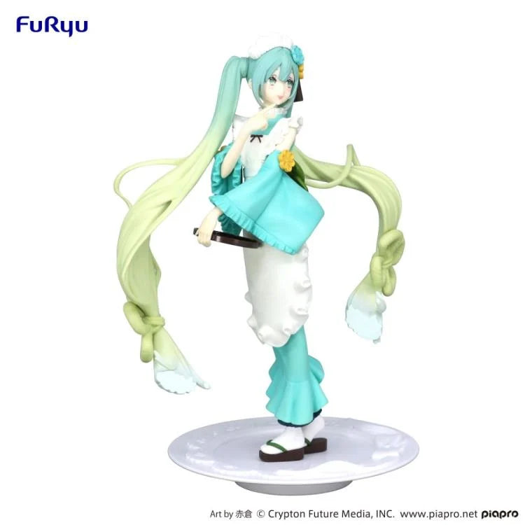 Vocaloid SweetSweets Series Hatsune Miku (Matcha Green Tea Parfait Mint Ver.) Exceed Creative Figure