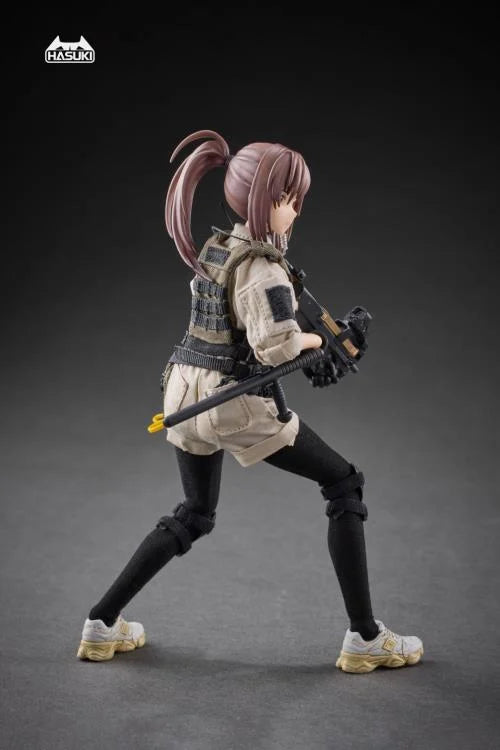 Pocket Art Series Security Guard Hiyo Reizei 1/12 Scale Action Figure