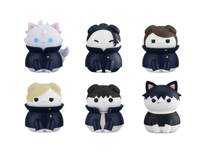 Jujutsu Kaisen Jujutsu Nyanko Mega Cat Project Hidden Inventory/Premature Death Version Box of 8 Random Figures