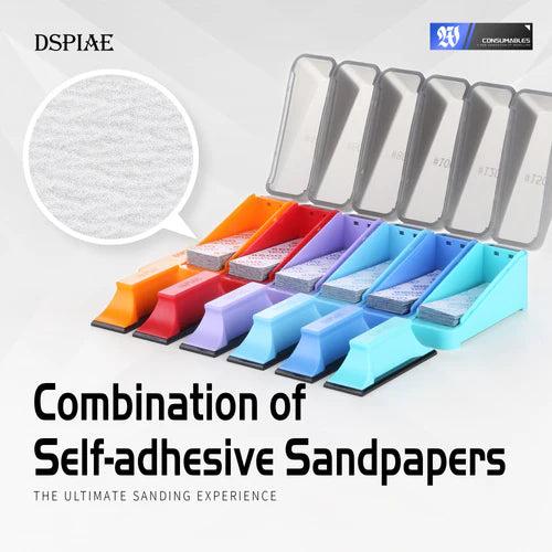 DSPIAE XSP-S01 Composite Adhesive Sandpaper Set