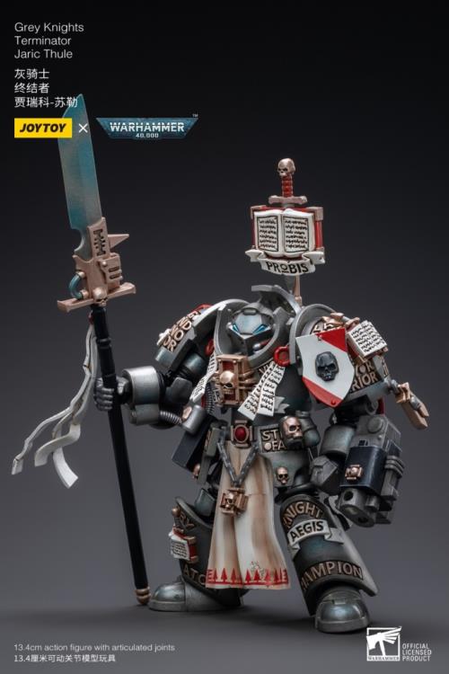 Warhammer 40K Grey Knights Terminator Jaric Thule 1/18 Scale Action Figure