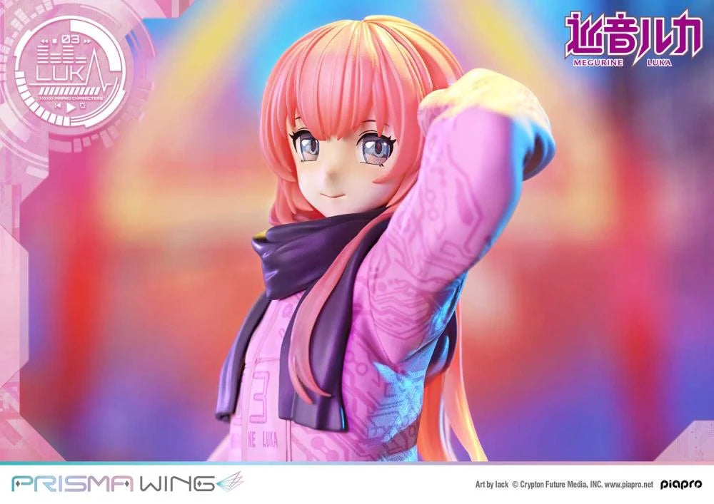 Vocaloid Prisma Wing Megurine Luka (Art by lack) 1/7 Scale Figure