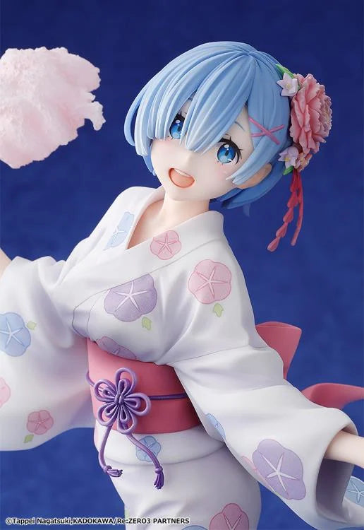 Re Zero Starting Life in Another World KD Colle Rem (Yukata Ver. Renewal Package Edition) 1/7 Scale Figure