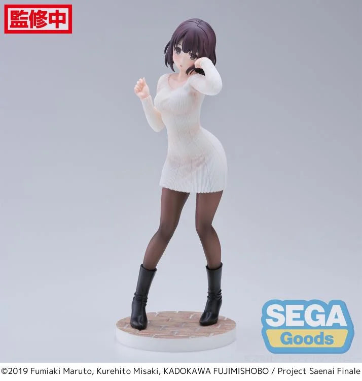 Saekano the Movie Finale Luminasta Megumi Kato (Sweater Ver.) Figure