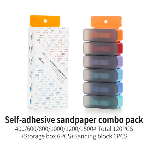 DSPIAE XSP-S01 Composite Adhesive Sandpaper Set