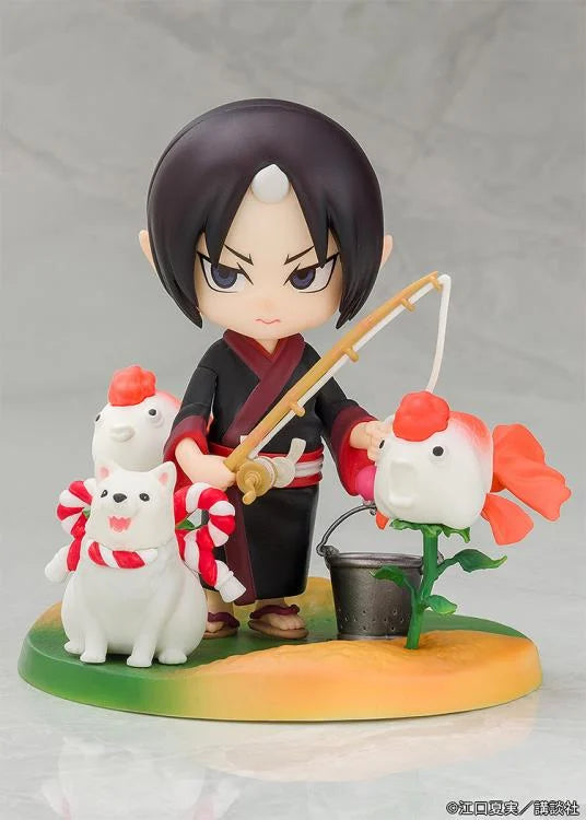 Hozuki's Coolheadedness Hakotoniwa Hozuki & Shiro Figure