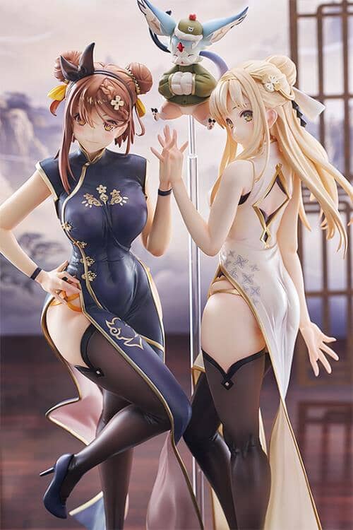 Atelier Ryza 2 Lost Legends & the Secret Fairy Ryza Stout and Klaudia Valentz (Chinese Dress Ver.) 1/6 Scale Figure Set