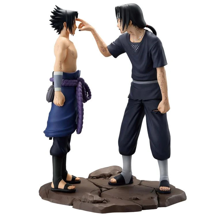 Naruto Shippuden Revible Moment Ichibansho Sasuke Uchiha & Itachi Uchiha (Red Eyes Reflecting the Heart) Figure