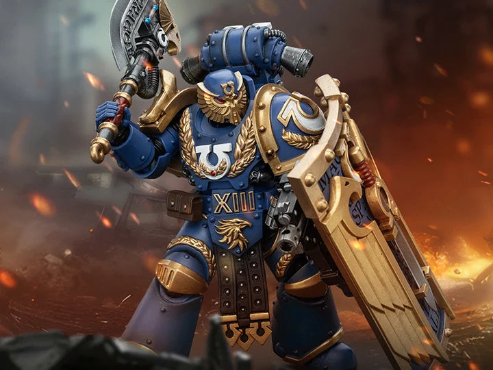 Warhammer The Horus Heresy Ultramarines Invictarus Suzerain Squad Suzerain 5 1/18 Scale Action Figure