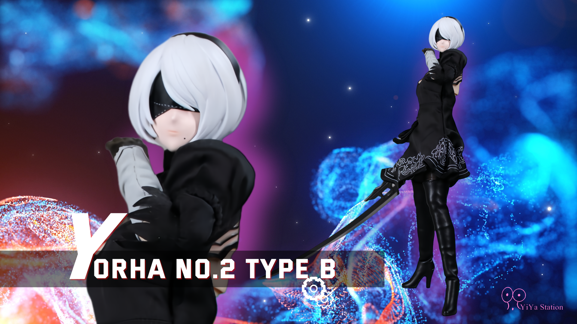 NieR Automata 2B (Yorha No.2 Type B) 1/6 Scale Figure