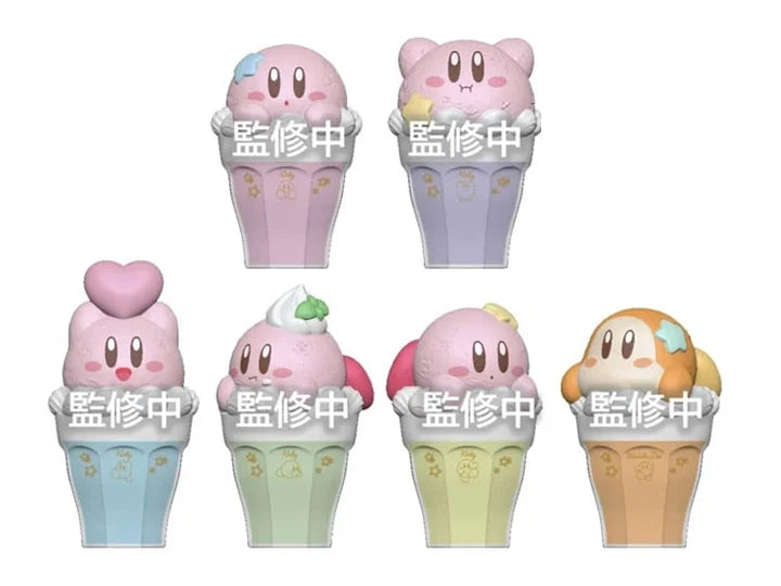 Kirby's Dream Land Chara Latte Float Box of 12 Random Accessory Cases