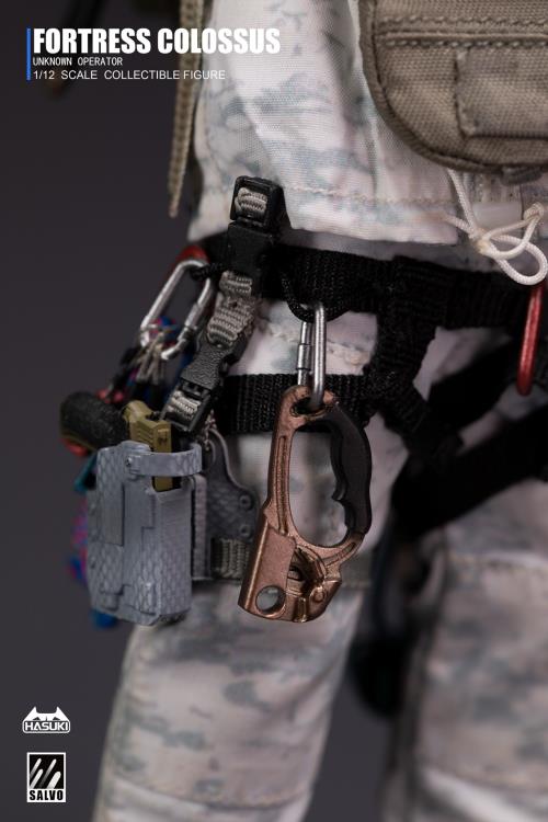 Black Ops Salvo Series SA03 Snow Mountain Ghost 1/12 Scale Action Figure