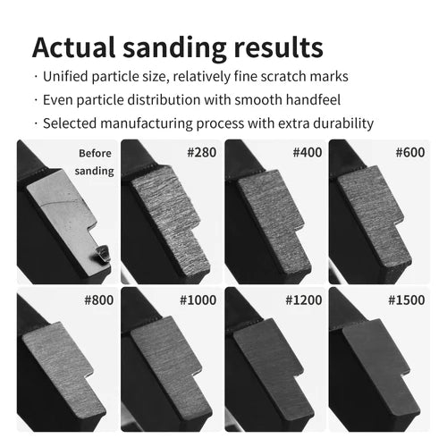 DSPIAE XSP-S01 Composite Adhesive Sandpaper Set