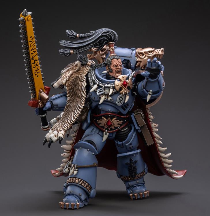 Warhammer 40k Space Wolves Ragnar Blackmane 1/18 Scale Action Figure (Reissue)