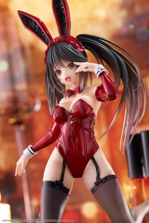 Date A Live V Desktop Cute Kurumi Tokisaki (Bunny Ver.) Figure