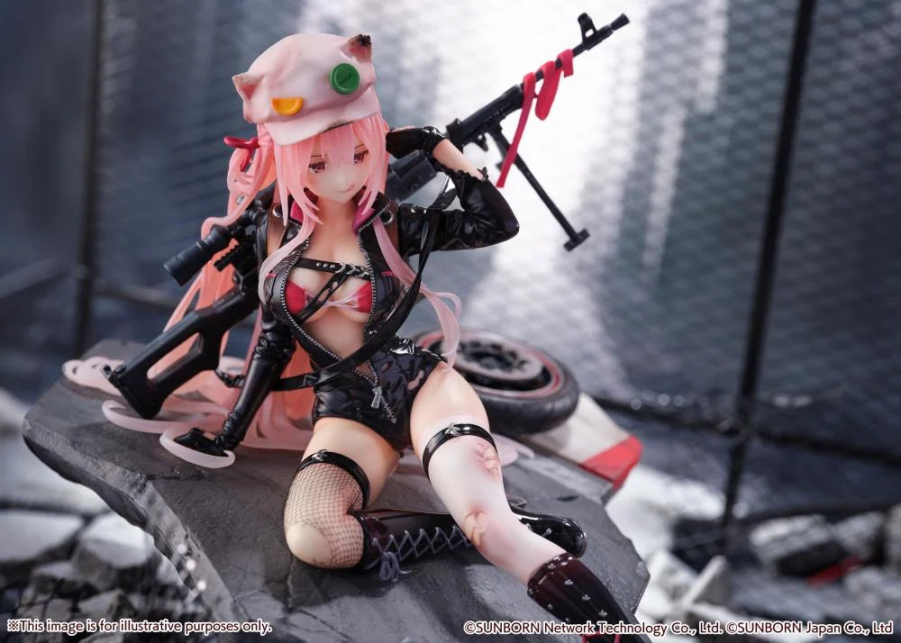 Girls' Frontline UKM-2000 Gale Lightning (Wounded Ver.) 1/7 Scale Shibuya Scramble Figure